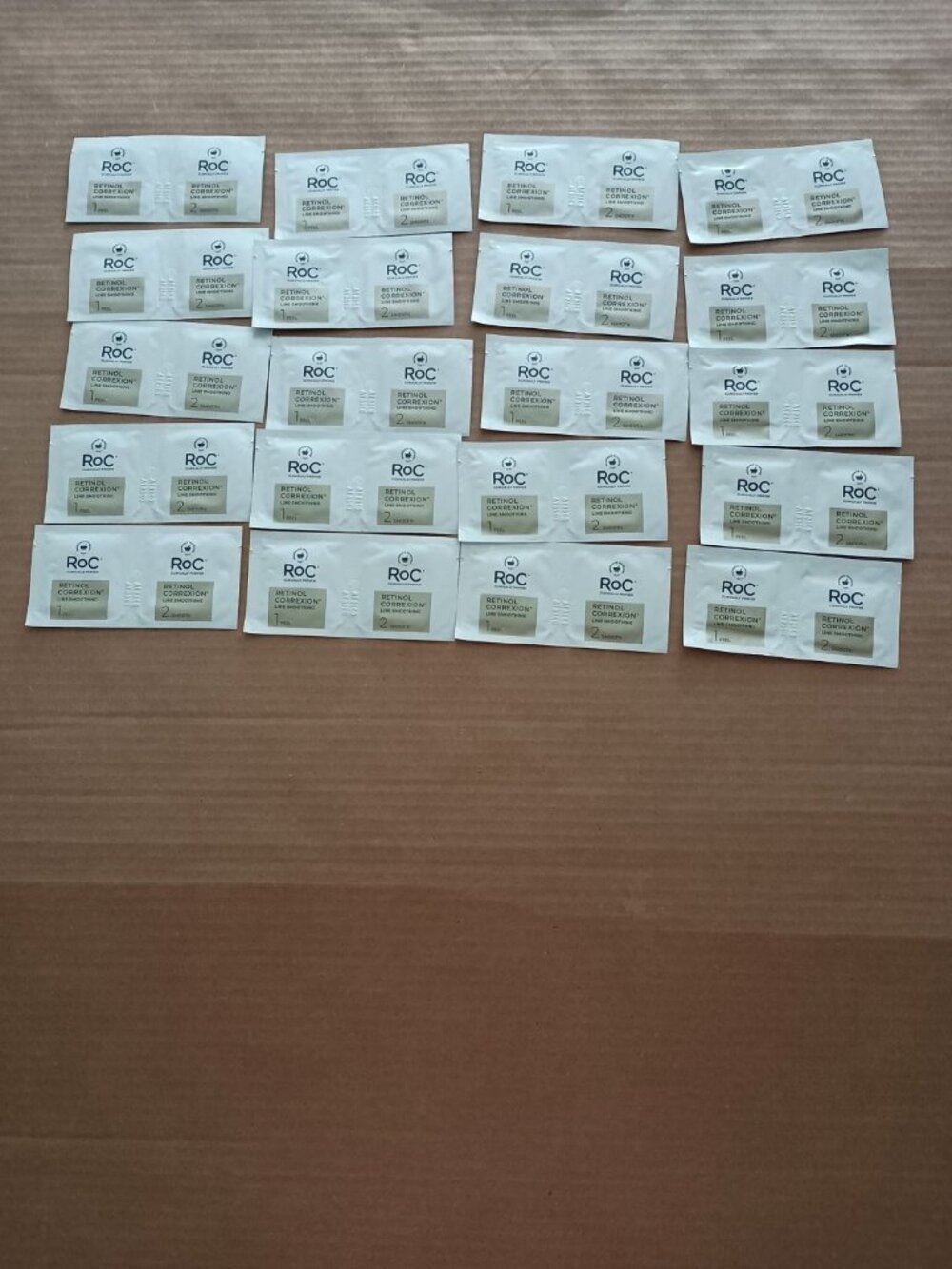 20 RoC Retinol Correxion Line Smoothing 2 Step Peel Pads, no box